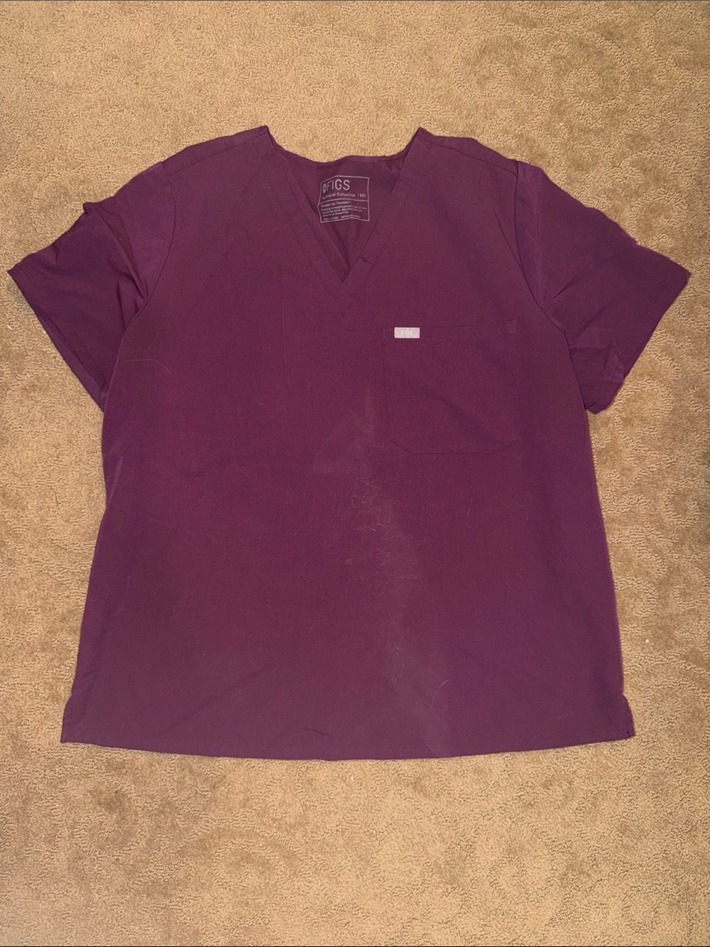 FIGS Purple Catarina Women’s Scrub Top